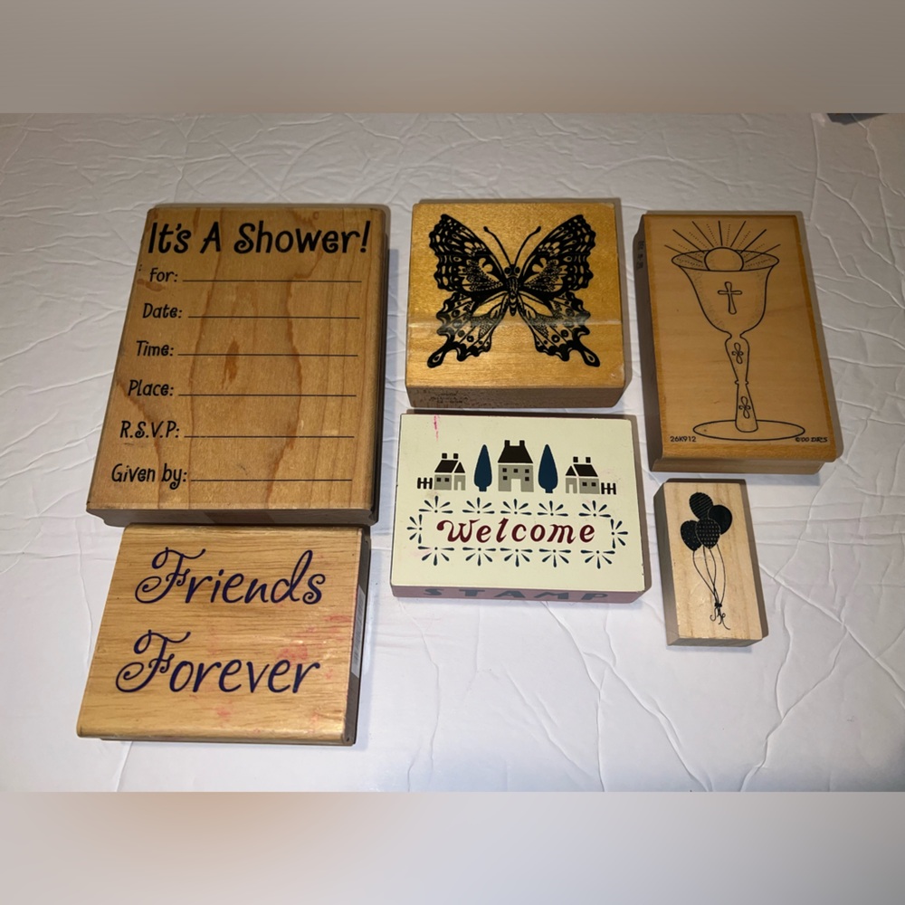 Vintage Rubber Stamps
